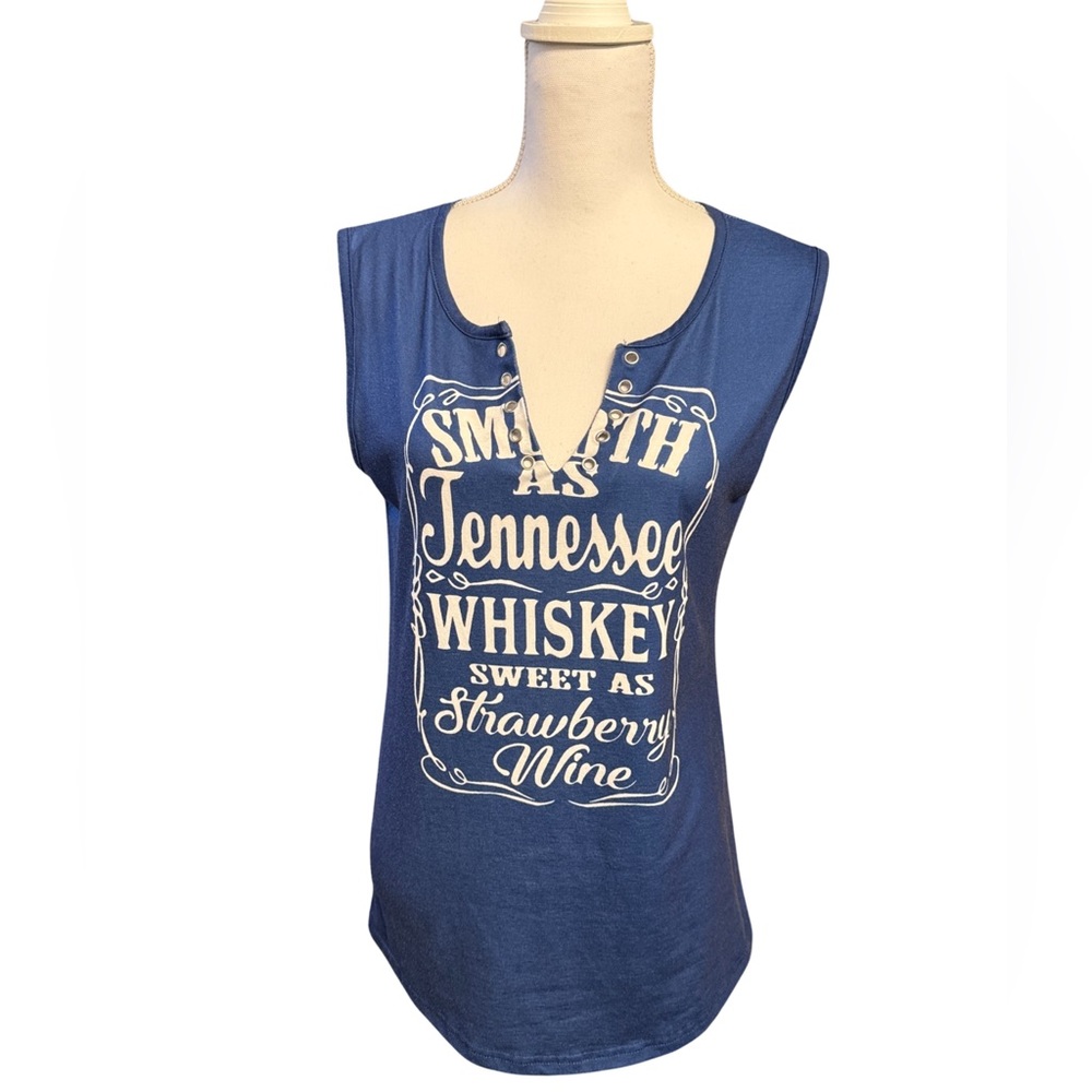 Blue Tank Medium